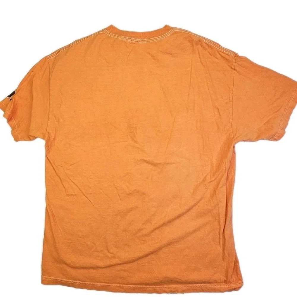 Dukes of Hazzard General Lee 01 Graphic T-Shirt Mens Orange Short Sleeve XL - Picture 2 of 9